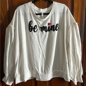 2X - xhilaration Valentines Top